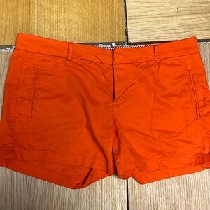 Stylus size 10 orange shorts 100% cotton
